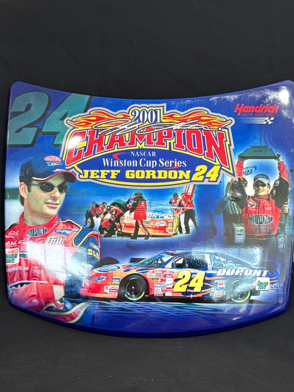 Jeff Gordon 2001 NASCAR Winston Cup Series Champion Replica Mini Hood